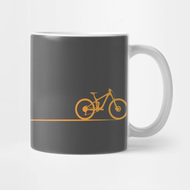 mountain bike mtb gift cycling cyclist mountain biker by TheOutdoorPeople